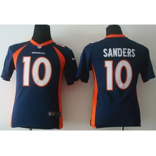 Youth Nike Denver Broncos #10 Emmanuel Sanders Blue Alternate Stitched NFL Jersey Youth Nike Denver Broncos #10 Emmanuel Sanders Blue Alternate Stitched NFL Jersey