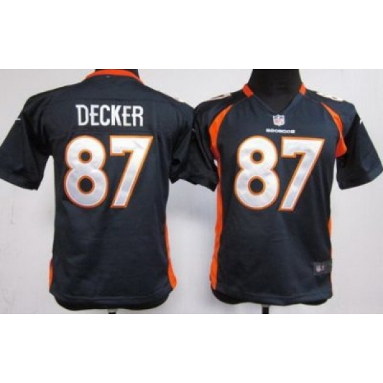 Youth Nike Denver Broncos 87# Eric Decker Blue Nike NFL Jerseys Youth Nike Denver Broncos 87# Eric Decker Blue Nike NFL Jerseys