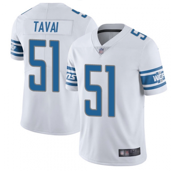 Lions 51 Jahlani Tavai White Men Stitched Football Vapor Untouchable Limited Jersey Lions 51 Jahlani Tavai White Men Stitched Football Vapor Untouchable Limited Jersey