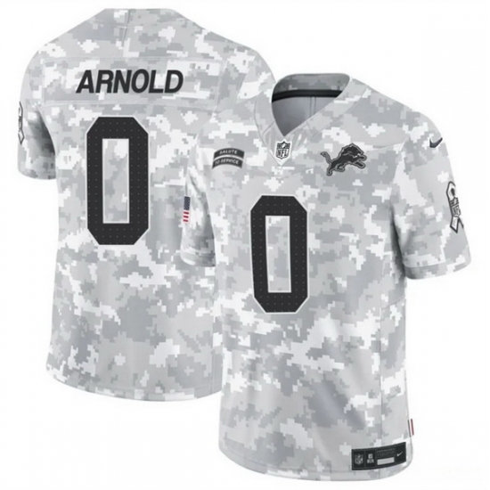 Men Detroit Lions 0 Terrion Arnold 2024 F U S E Arctic Camo Salute To Service Limited Stitched Football Jersey Men Detroit Lions 0 Terrion Arnold 2024 F U S E Arctic Camo Salute To Service Limited Stitched Football Jersey
