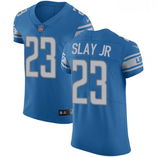 Men Nike Detroit Lions 23 Darius Slay Jr Blue Team Color Vapor Untouchable Elite Player NFL Jersey Men Nike Detroit Lions 23 Darius Slay Jr Blue Team Color Vapor Untouchable Elite Player NFL Jersey