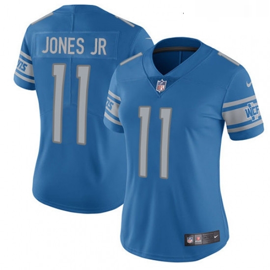 Womens Nike Detroit Lions 11 Marvin Jones Jr Limited Light Blue Team Color Vapor Untouchable NFL Jersey Womens Nike Detroit Lions 11 Marvin Jones Jr Limited Light Blue Team Color Vapor Untouchable NFL Jersey