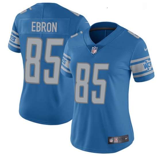 Womens Nike Detroit Lions 85 Eric Ebron Limited Light Blue Team Color Vapor Untouchable NFL Jersey Womens Nike Detroit Lions 85 Eric Ebron Limited Light Blue Team Color Vapor Untouchable NFL Jersey