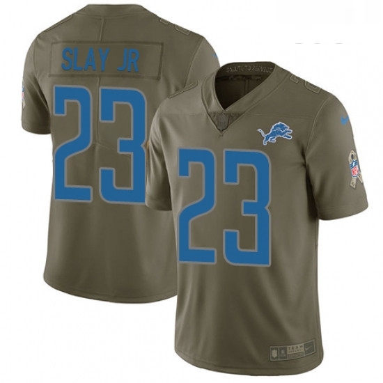 Youth Nike Detroit Lions 23 Darius Slay Jr Limited Olive 2017 Salute to Service NFL Jersey Youth Nike Detroit Lions 23 Darius Slay Jr Limited Olive 2017 Salute to Service NFL Jersey