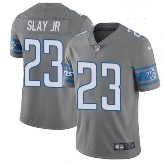 Youth Nike Detroit Lions 23 Darius Slay Jr Limited Steel Rush Vapor Untouchable NFL Jersey Youth Nike Detroit Lions 23 Darius Slay Jr Limited Steel Rush Vapor Untouchable NFL Jersey