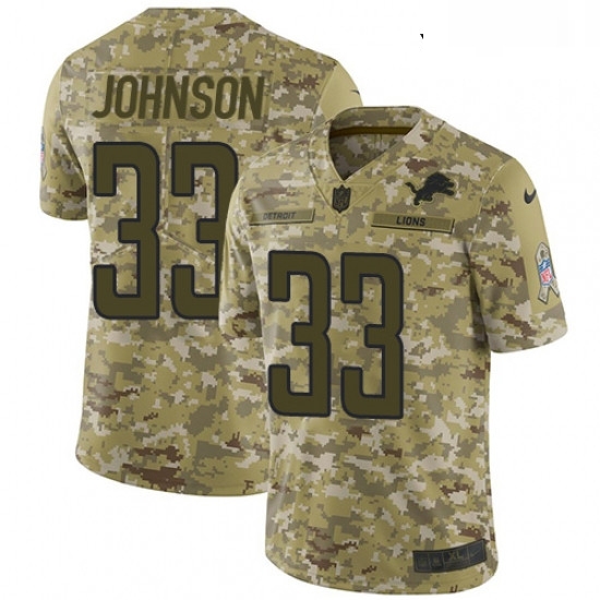 Youth Nike Detroit Lions 33 Kerryon Johnson Limited Camo 2018 Salute to Service NFL Jersey Youth Nike Detroit Lions 33 Kerryon Johnson Limited Camo 2018 Salute to Service NFL Jersey