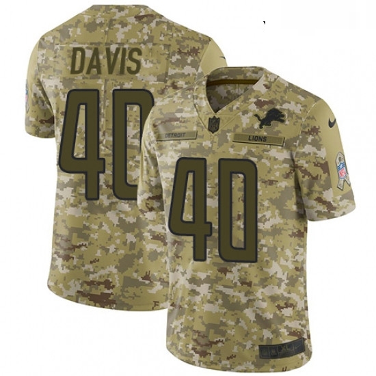 Youth Nike Detroit Lions 40 Jarrad Davis Limited Camo 2018 Salute to Service NFL Jersey Youth Nike Detroit Lions 40 Jarrad Davis Limited Camo 2018 Salute to Service NFL Jersey