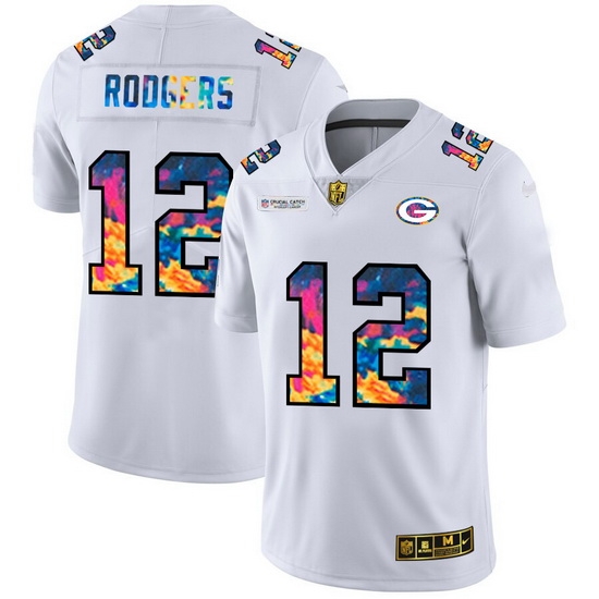 Green Bay Green Bay Green Bay Green Bay Packers 12 Aaron Rodgers Men White Nike Multi Color 2020 NFL Crucial Catch Limited NFL Jersey Green Bay Green Bay Green Bay Green Bay Packers 12 Aaron Rodgers Men White Nike Multi Color 2020 NFL Crucial Catch Limited NFL Jersey