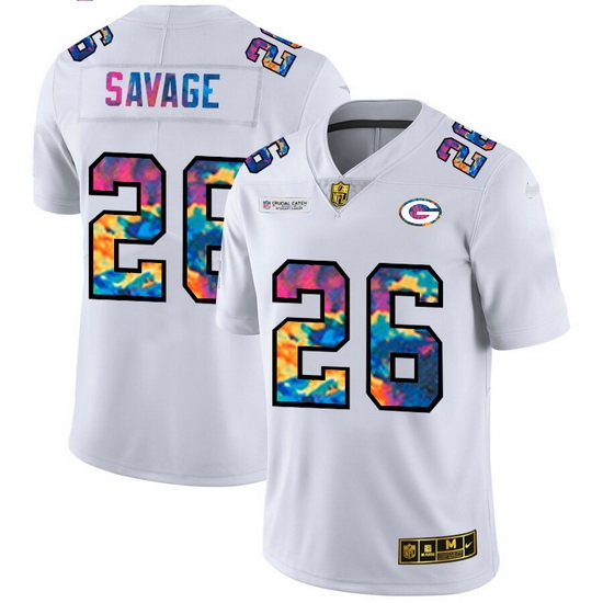 Green Bay Green Bay Green Bay Green Bay Packers 26 Darnell Savage Jr Men White Nike Multi Color 2020 NFL Crucial Catch Limited NFL Jersey Green Bay Green Bay Green Bay Green Bay Packers 26 Darnell Savage Jr Men White Nike Multi Color 2020 NFL Crucial Catch Limited NFL Jersey