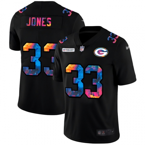 Green Bay Green Bay Green Bay Green Bay Packers 33 Aaron Jones Men Nike Multi Color Black 2020 NFL Crucial Catch Vapor Untouchable Limited Jersey Green Bay Green Bay Green Bay Green Bay Packers 33 Aaron Jones Men Nike Multi Color Black 2020 NFL Crucial Catch Vapor Untouchable Limited Jersey