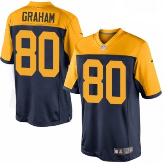 Men Nike Green Bay Packers 80 Jimmy Graham Limited Navy Blue Alternate NFL Jersey Men Nike Green Bay Packers 80 Jimmy Graham Limited Navy Blue Alternate NFL Jersey