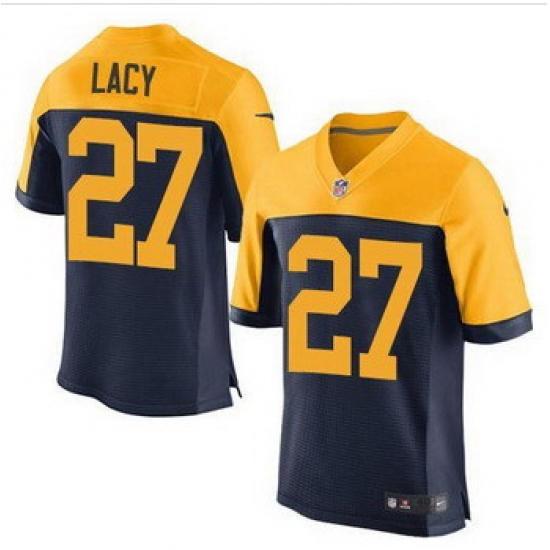 New Green Bay Packers #27 Eddie Lacy Navy Blue Alternate Men Stitched NFL New Elite Jersey New Green Bay Packers #27 Eddie Lacy Navy Blue Alternate Men Stitched NFL New Elite Jersey
