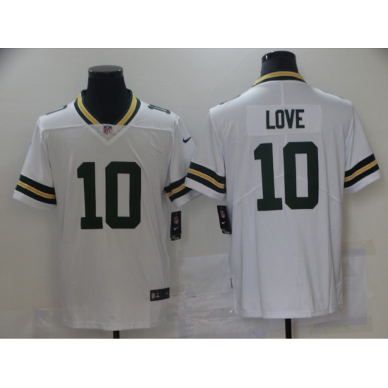 Nike Green Bay Packers 10 Jordan Love White 2020 NFL Draft First Round Pick Vapor Untouchable Limited Jersey Nike Green Bay Packers 10 Jordan Love White 2020 NFL Draft First Round Pick Vapor Untouchable Limited Jersey