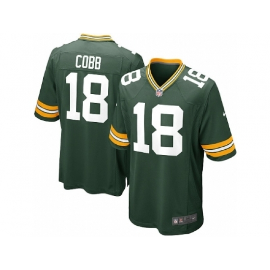 Nike Green Bay Packers 18 Randall Cobb Green Game NFL Jersey Nike Green Bay Packers 18 Randall Cobb Green Game NFL Jersey