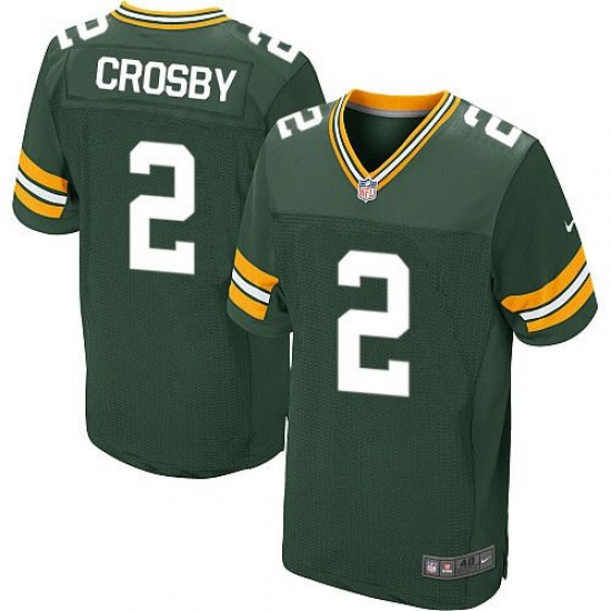 Nike Green Bay Packers #2 Mason Crosby Green Team Color Men 27s Stitched NFL Elite Jersey Nike Green Bay Packers #2 Mason Crosby Green Team Color Men 27s Stitched NFL Elite Jersey