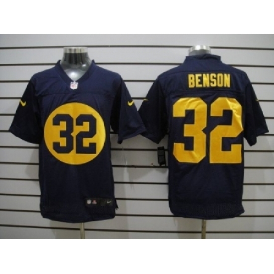 Nike Green Bay Packers 32 Cedric Benson Blue Elite NFL Jersey Nike Green Bay Packers 32 Cedric Benson Blue Elite NFL Jersey