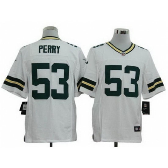 Nike Green Bay Packers 53 Nick Perry White Elite NFL Jersey Nike Green Bay Packers 53 Nick Perry White Elite NFL Jersey