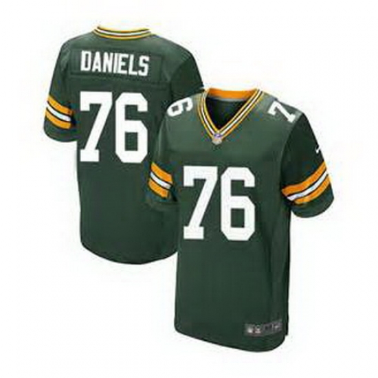 Nike Green Bay Packers #76 Mike Daniels Green Team Color Mens Stitched NFL Elite Jersey Nike Green Bay Packers #76 Mike Daniels Green Team Color Mens Stitched NFL Elite Jersey