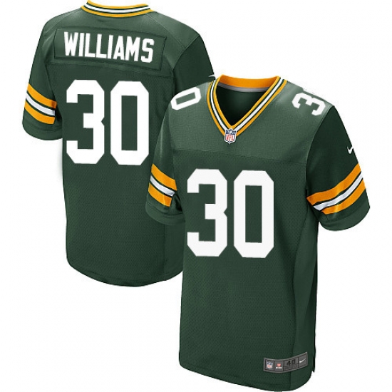 Nike Packers #30 Jamaal Williams Green Team Color Mens Stitched NFL Elite Jersey Nike Packers #30 Jamaal Williams Green Team Color Mens Stitched NFL Elite Jersey