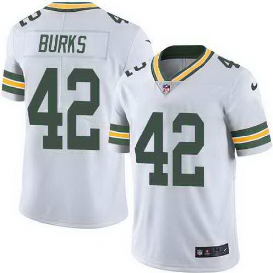 Nike Packers 42 Oren Burks White Vapor Untouchable Limited Jersey Nike Packers 42 Oren Burks White Vapor Untouchable Limited Jersey