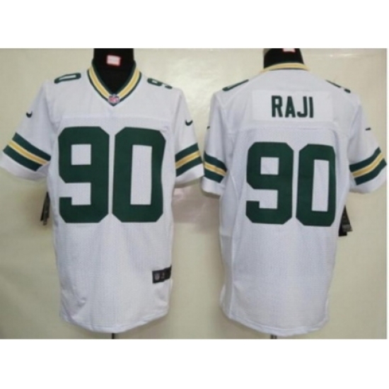 Nike green bay packers 90 B.J. Raji white Elite NFL Jersey Nike green bay packers 90 B.J. Raji white Elite NFL Jersey