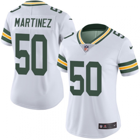 Nike Packers #50 Blake Martinez White Womens Stitched NFL Vapor Untouchable Limited Jersey Nike Packers #50 Blake Martinez White Womens Stitched NFL Vapor Untouchable Limited Jersey