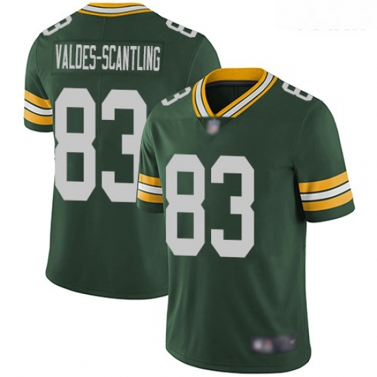 Packers #83 Marquez Valdes Scantling Green Team Color Youth Stitched Football Vapor Untouchable Limited Jersey Packers #83 Marquez Valdes Scantling Green Team Color Youth Stitched Football Vapor Untouchable Limited Jersey