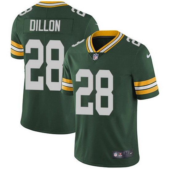 Youth Green Bay Packers 28 A J Dillon 2021 Green Vapor Limited Stitched Football Jersey Youth Green Bay Packers 28 A J Dillon 2021 Green Vapor Limited Stitched Football Jersey