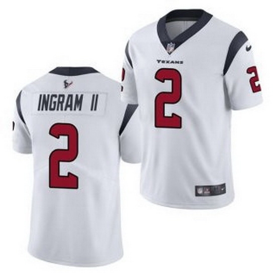 Men Houston Texans 2 Mark Ingram II White Vapor Untouchable Limited Stitched Jersey Men Houston Texans 2 Mark Ingram II White Vapor Untouchable Limited Stitched Jersey