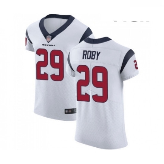 Men Houston Texans 29 Bradley Roby White Vapor Untouchable Elite Player Football Jersey Men Houston Texans 29 Bradley Roby White Vapor Untouchable Elite Player Football Jersey