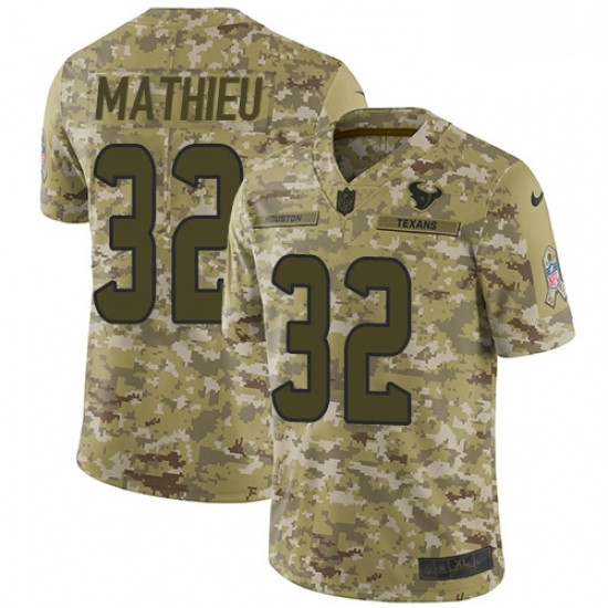 Men Nike Houston Texans 32 Tyrann Mathieu Limited Camo 2018 Salute to Service NFL Jersey Men Nike Houston Texans 32 Tyrann Mathieu Limited Camo 2018 Salute to Service NFL Jersey