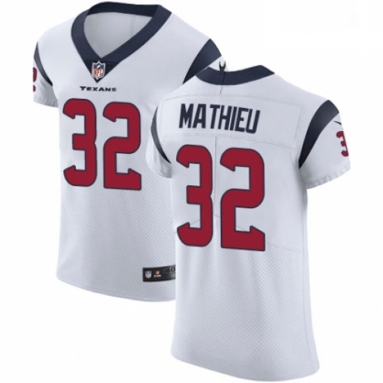 Men Nike Houston Texans 32 Tyrann Mathieu White Vapor Untouchable Elite Player NFL Jersey Men Nike Houston Texans 32 Tyrann Mathieu White Vapor Untouchable Elite Player NFL Jersey