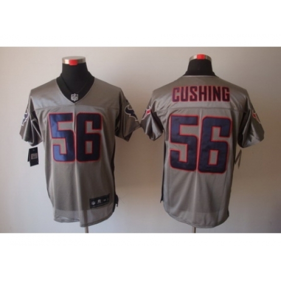 Nike Houston Texans 56 Brian Cushing Grey Elite Shadow NFL Jersey Nike Houston Texans 56 Brian Cushing Grey Elite Shadow NFL Jersey