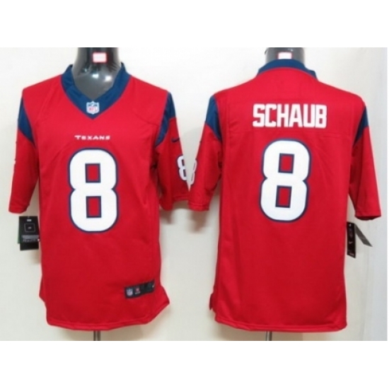 Nike Houston Texans 8 Matt Schaub Red Game NFL Jersey Nike Houston Texans 8 Matt Schaub Red Game NFL Jersey