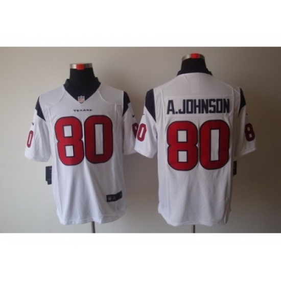 Nike Houston Texans 80 Andre Johnson White LIMITED NFL Jersey Nike Houston Texans 80 Andre Johnson White LIMITED NFL Jersey