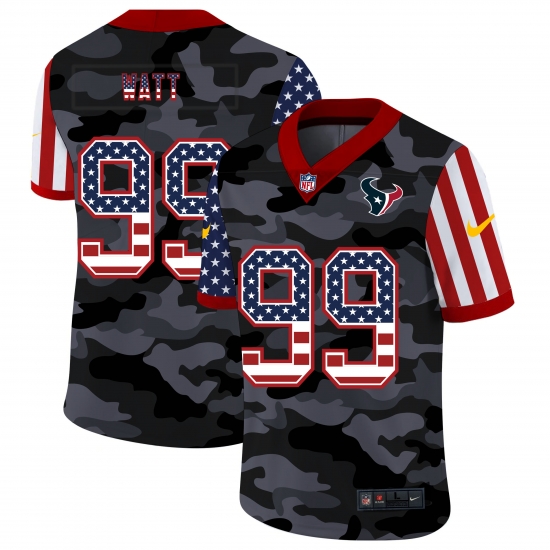 Nike Houston Texans 99 J J Watt Camo 2020 USA Flag Salute To Service Limited Jersey Nike Houston Texans 99 J J Watt Camo 2020 USA Flag Salute To Service Limited Jersey