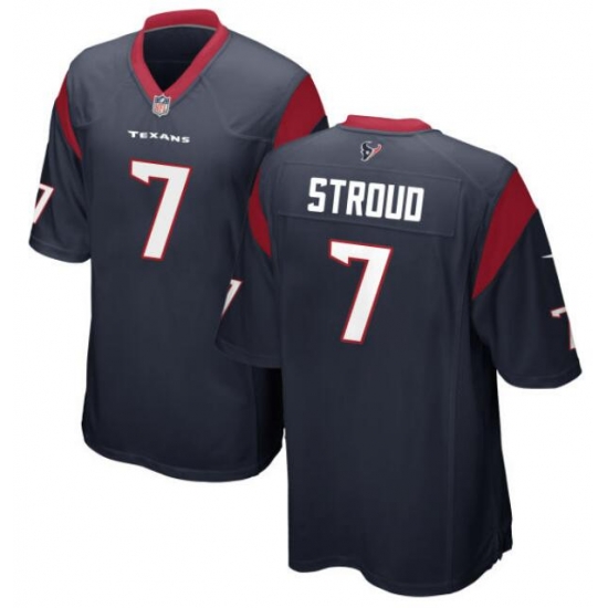 Nike Houston Texans CJ Stroud #7 Blue Vapor Untouchable Limited Stitched NFL Jersey Nike Houston Texans CJ Stroud #7 Blue Vapor Untouchable Limited Stitched NFL Jersey