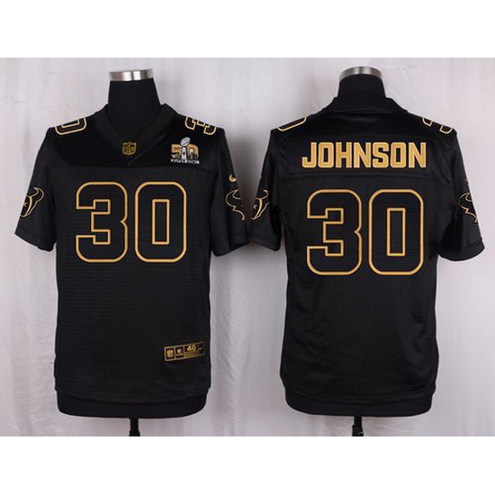 Nike Texans #30 Kevin Johnson Black Mens Stitched NFL Elite Pro Line Gold Collection Jersey Nike Texans #30 Kevin Johnson Black Mens Stitched NFL Elite Pro Line Gold Collection Jersey