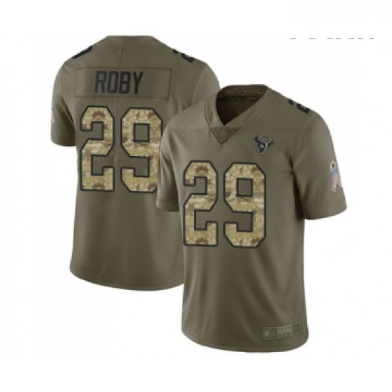 Youth Houston Texans 29 Bradley Roby Limited Olive Camo 2017 Salute to Service Football Jersey Youth Houston Texans 29 Bradley Roby Limited Olive Camo 2017 Salute to Service Football Jersey