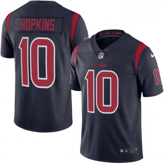 Youth Nike Houston Texans 10 DeAndre Hopkins Elite Navy Blue Rush Vapor Untouchable NFL Jersey Youth Nike Houston Texans 10 DeAndre Hopkins Elite Navy Blue Rush Vapor Untouchable NFL Jersey