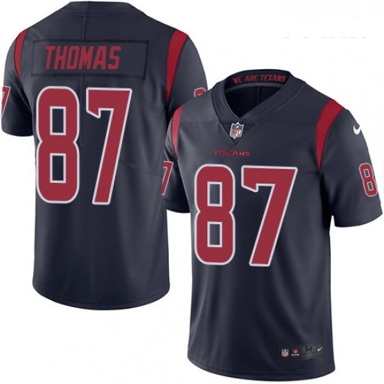 Youth Nike Houston Texans 87 Demaryius Thomas Limited Navy Blue Rush Vapor Untouchable NFL Jersey Youth Nike Houston Texans 87 Demaryius Thomas Limited Navy Blue Rush Vapor Untouchable NFL Jersey