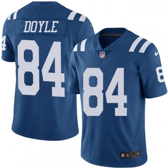 Men Nike Indianapolis Colts 84 Jack Doyle Limited Royal Blue Rush Vapor Untouchable NFL Jersey Men Nike Indianapolis Colts 84 Jack Doyle Limited Royal Blue Rush Vapor Untouchable NFL Jersey