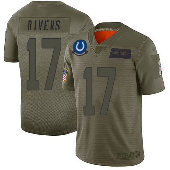 Nike Colts 17 Philip Rivers Camo Men Stitched NFL Limited 2019 Salute To Service Jersey Nike Colts 17 Philip Rivers Camo Men Stitched NFL Limited 2019 Salute To Service Jersey