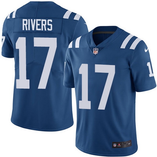Nike Colts 17 Philip Rivers Royal Blue Team Color Men Stitched NFL Vapor Untouchable Limited Jersey Nike Colts 17 Philip Rivers Royal Blue Team Color Men Stitched NFL Vapor Untouchable Limited Jersey