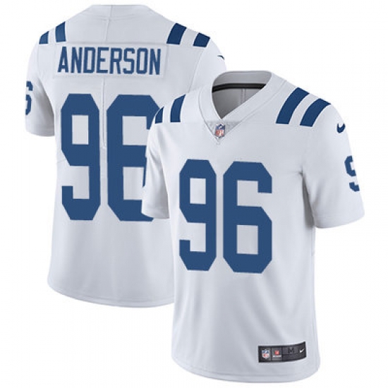 Nike Colts #96 Henry Anderson White Mens Stitched NFL Vapor Untouchable Limited Jersey Nike Colts #96 Henry Anderson White Mens Stitched NFL Vapor Untouchable Limited Jersey