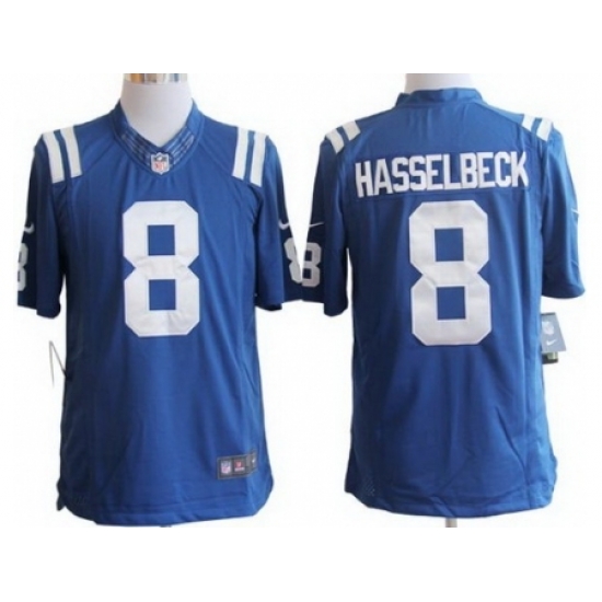 Nike Indianapolis Colts 8 Matt Hasselbeck Blue Limited NFL Jersey Nike Indianapolis Colts 8 Matt Hasselbeck Blue Limited NFL Jersey