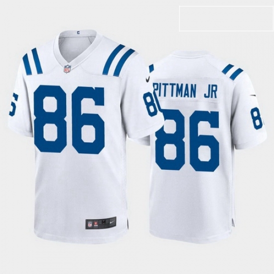 men mike pittman jr. indianapolis colts white game jersey men mike pittman jr. indianapolis colts white game jersey