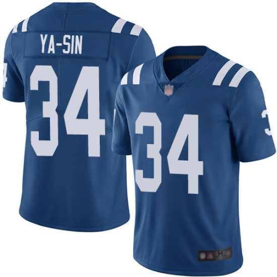 Colts 34 Rock Ya Sin Royal Blue Team Color Youth Stitched Football Vapor Untouchable Limited Jersey Colts 34 Rock Ya Sin Royal Blue Team Color Youth Stitched Football Vapor Untouchable Limited Jersey
