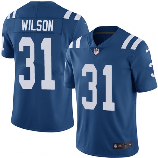 Nike Colts #31 Quincy Wilson Royal Blue Team Color Youth Stitched NFL Vapor Untouchable Limited Jersey Nike Colts #31 Quincy Wilson Royal Blue Team Color Youth Stitched NFL Vapor Untouchable Limited Jersey