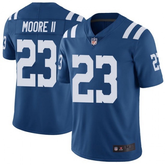 Youth Indianapolis Colts Kenny Moore II Limited Color Rush Vapor Untouchable Jersey Royal Youth Indianapolis Colts Kenny Moore II Limited Color Rush Vapor Untouchable Jersey Royal